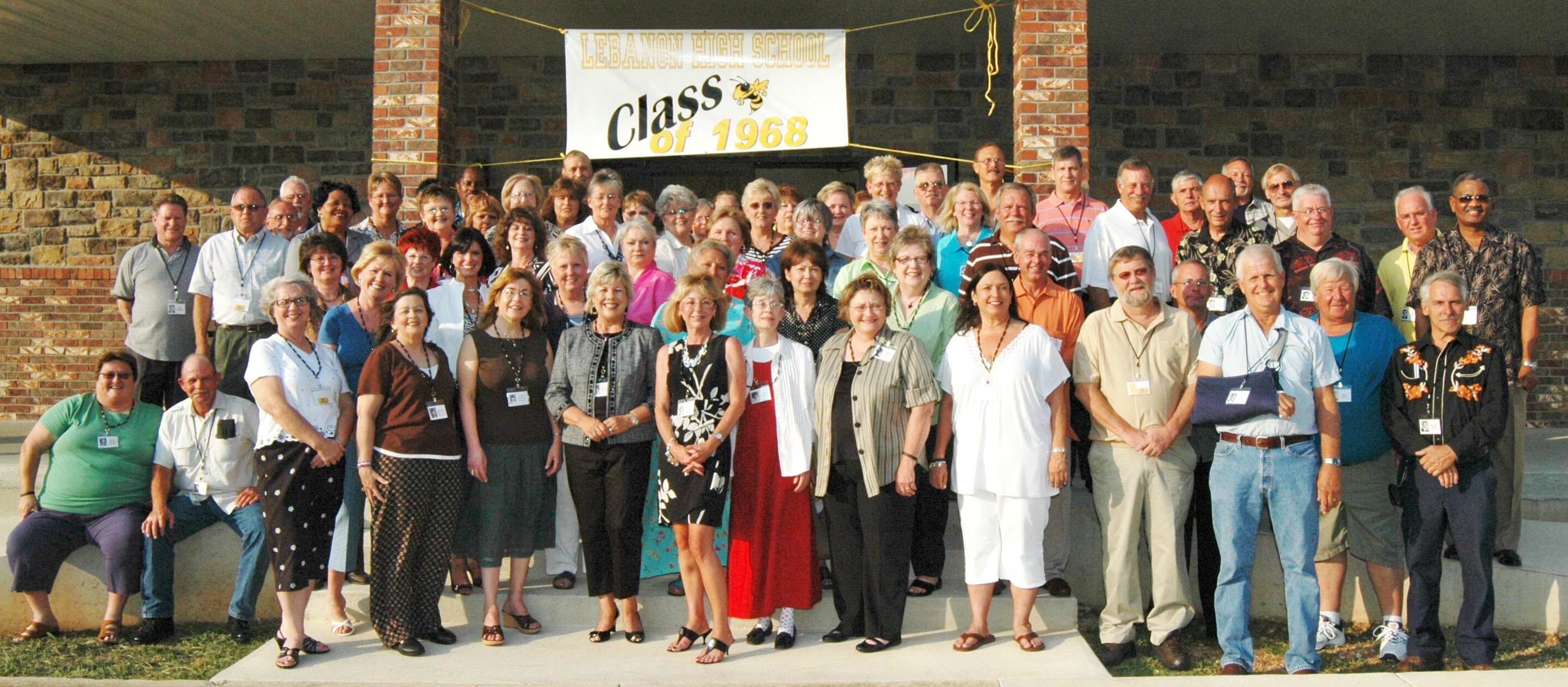 Members of the Class of '68 at our Saturday Night Celebration!