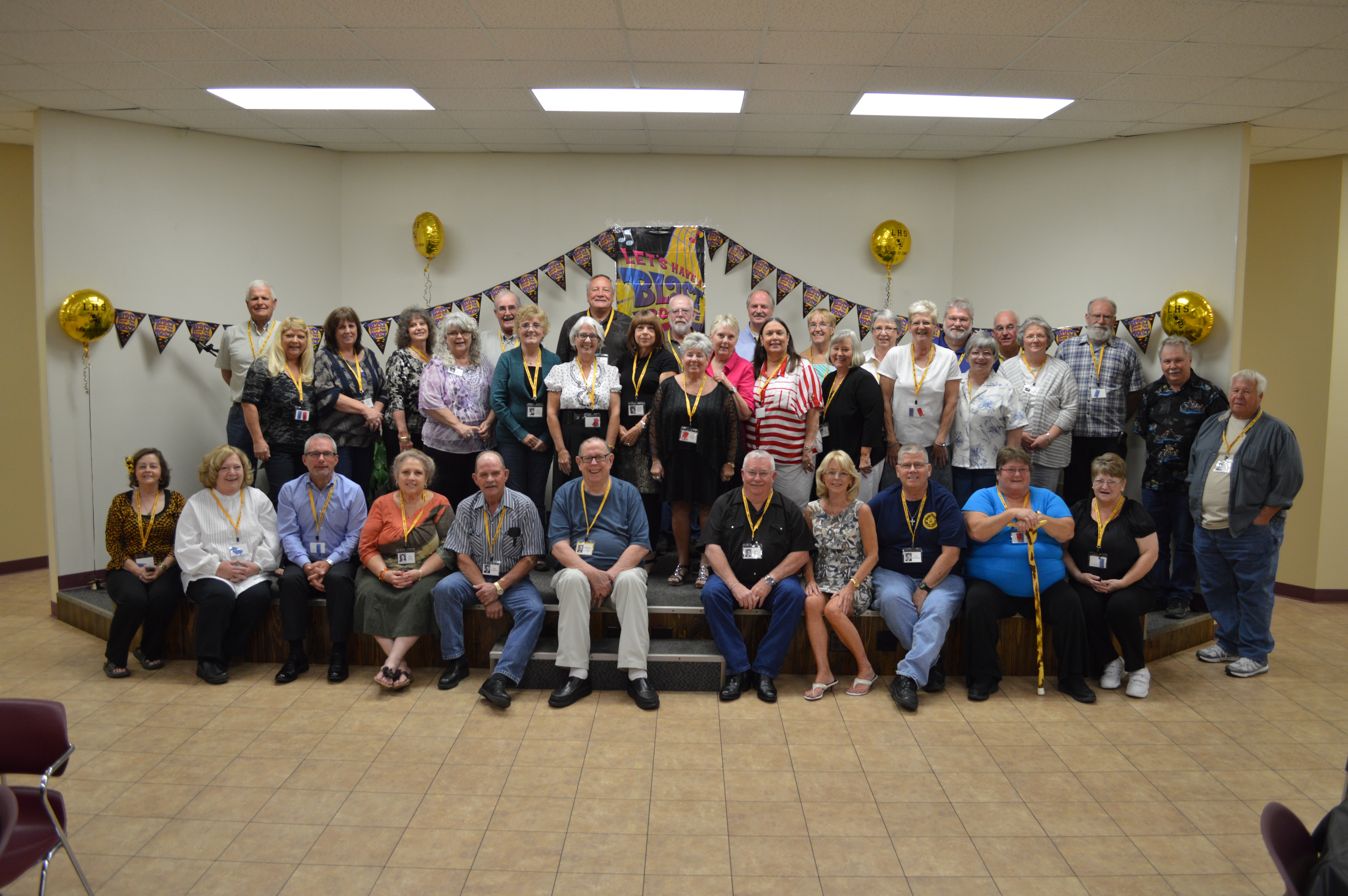 Members of the Class of '68 at our Saturday Night Celebration.